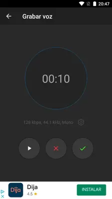 Add Music to Voice android App screenshot 2